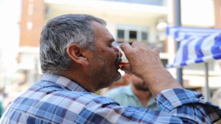 Gaziantepliler kavurucu sıcakta doğal içecekleri tercih ediyor