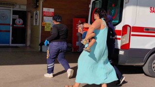 Kaydıraktan düşen çocuğun kolu kırıldı