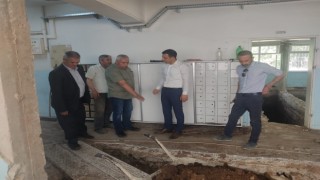 Kaymakam Sülün, güçlendirme çalışması yapılan okulları inceldi