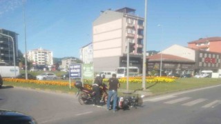 Kdz. Ereğlide motosiklet kazası: 2 yaralı