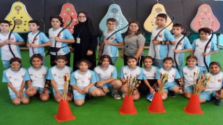 Kepezin okçuları gelenekseli öğrendi