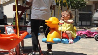 Kiliste çocuklar ‘Bayram Yerinde gönüllerince eğlendi