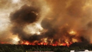 Kınıktaki yangınla ilgili gözaltına alınan kişi serbest