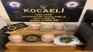 Kocaelide 7 kilo uyuşturucu ele geçirildi