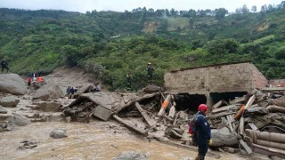 Kolombiya'daki sel ve toprak kaymasında can kaybı 12'ye yükseldi