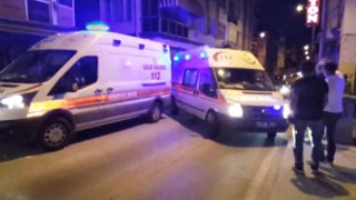 Komşuların dikkati hasta anne ve oğlunu kurtardı