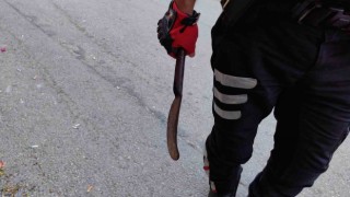 Kovaladığı şahsı satırla yaraladı, namus meselesi dedi