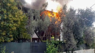 Köyceğizde ev yangını