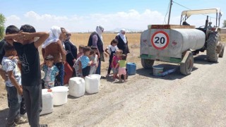 Kuraklık içme suyunu vurdu: 700 hanelik köy susuz kaldı