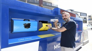 Kuşadası Belediyesi 14 noktaya mobil atık getirme merkezi kurdu