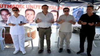 Kuşadası Belediyesi görev şehitlerini unutmadı