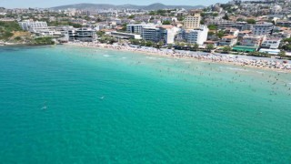Kuşadasının Mavi Bayraklı plajlarına tam not