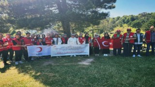Kütahya DKMPden Domaniçte doğa yürüyüşü