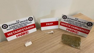 Kütahyada uyuşturucu operasyonunda 2 tutuklama