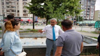 Kütahyadaki Azerbaycan Parkı yenileniyor