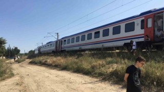 Lüleburgazda yolcu treni arıza yaptı