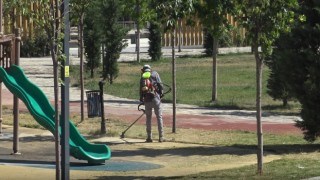 Malatyada parkların bakım ve onarımları sürüyor