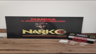 Manisada durdurulan araçtan 116 gram eroin ele geçirildi