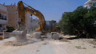 Mersin Mutta asfalt çalışmaları başladı