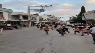 Mersinde taşlı sopalı kavga: 1 yaralı