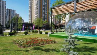 Mevlana Meydanı rengarenk