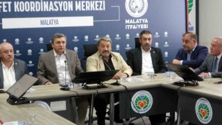 MHP heyeti deprem bölgesi Malatyada