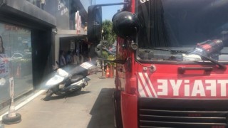 MHP İl Başkanlığının bulunduğu binada yangın paniği