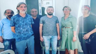 Milletvekili Kaya, konteyner çarşıyı ziyaret etti