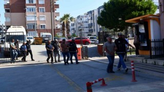 Milli Park Operasyonunun şüphelileri Söke Adliyesine getirildi