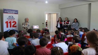 Miniklere 112 anlatıldı