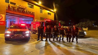 Nevşehir Belediyesi İtfaiye Ekipleri Kemere gitti