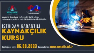 Nevşehirde istihdam garantili kurs açılacak