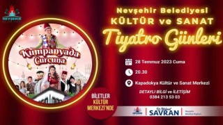 Nevşehirde Kumpanyada Curcuna tiyatro oyunu sahnelenecek