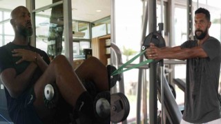 Nicolas Anelka ve Gael Clichy, Antalyada