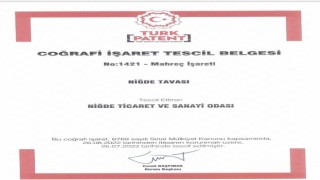 Niğde Tavası coğrafi işaret aldı