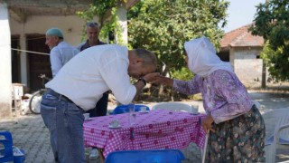 Ortacada şehit ailelerine ziyaret