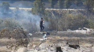 Osmaniyedeki orman yangını rüzgarın etkisi ile büyüdü, müdahale sürüyor