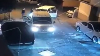 Oto hırsızı kaçmaya çalışırken kıskıvrak yakalandı