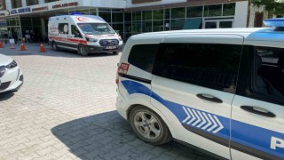 Otomobil ile motosiklet çarpıştı: 1 yaralı