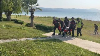 (Özel) Gölde yüzerken kalp krizi geçirip hayatını kaybetti