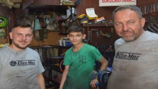 (ÖZEL) Ustadan çırağına doğum günü sürprizi