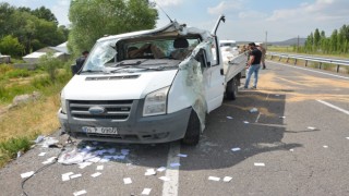 Patnosta trafik kazası: 2 yaralı