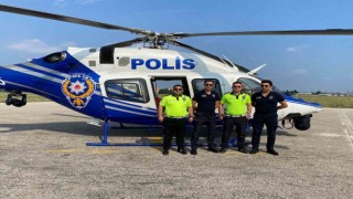 Polisin bayram boyunca havadan ve karadan trafik denetimi devam ediyor