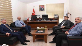 Rektör Erdal, MTÜye geçmiş olsun dileklerini iletti