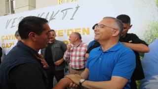 Rize Valisi Kemal Çeber yeni görev yeri Gaziantepe uğurlandı