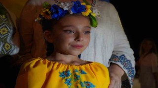 Rizedeki festivalde Ukrayna ekibinden duygulandıran gösteri