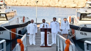 Sahil Güvenlik Antalya Grup Komutanlığında devir teslim töreni