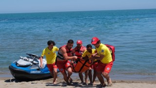 Sakarya sahillerinde bir haftada 41 kişi boğulmaktan kurtarıldı