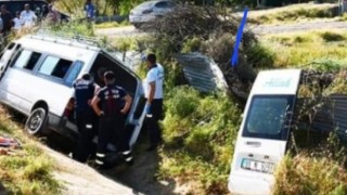 Samsunda minibüs şarampole devrildi: 2 ölü, 5 yaralı