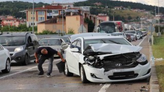 Samsunda trafik kazası: 3 yaralı